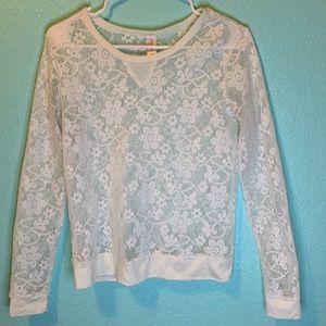 Lace long sleeve